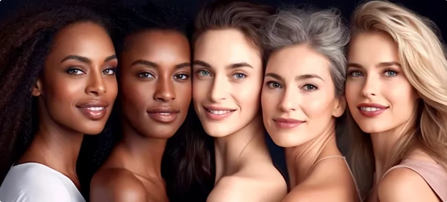 Skin undertone detection system analyzing facial features and classifying skin tones into warm, cool, or neutral categories